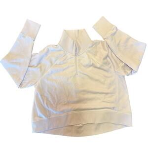 Sweaty Betty Quarter Zip Pullover Sweatshirt, Size XXL